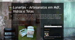 Desktop Screenshot of lunartes-artesanatos.blogspot.com