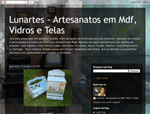 Tablet Screenshot of lunartes-artesanatos.blogspot.com