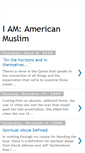 Mobile Screenshot of i-am-americanmuslim.blogspot.com