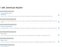 Tablet Screenshot of i-am-americanmuslim.blogspot.com