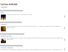 Tablet Screenshot of lariissaandrade.blogspot.com