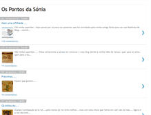 Tablet Screenshot of ospontosdasonia.blogspot.com