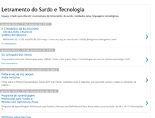 Tablet Screenshot of letramentosurdoetecnologia.blogspot.com