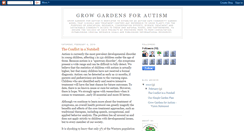 Desktop Screenshot of growgardensforautism.blogspot.com