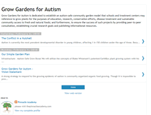 Tablet Screenshot of growgardensforautism.blogspot.com