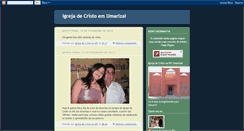 Desktop Screenshot of igrejadecristoemumarizal.blogspot.com
