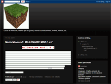 Tablet Screenshot of modsminecraftmediafire.blogspot.com