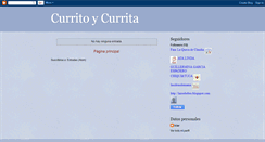 Desktop Screenshot of curritoycurrita.blogspot.com