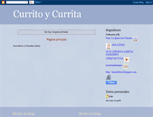 Tablet Screenshot of curritoycurrita.blogspot.com