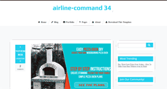 Desktop Screenshot of airline-command.blogspot.com