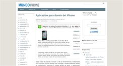 Desktop Screenshot of mundo-de-iphone.blogspot.com