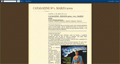 Desktop Screenshot of catalozine2009-1.blogspot.com