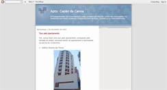 Desktop Screenshot of capaodacanoa.blogspot.com