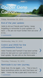 Mobile Screenshot of coopergenecannon.blogspot.com