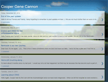 Tablet Screenshot of coopergenecannon.blogspot.com