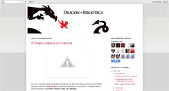 Desktop Screenshot of dragondebiblioteca.blogspot.com