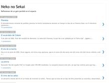 Tablet Screenshot of nekonosekai.blogspot.com