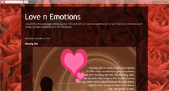 Desktop Screenshot of love-emotions.blogspot.com