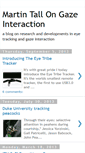 Mobile Screenshot of gazeinteraction.blogspot.com
