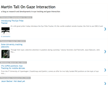 Tablet Screenshot of gazeinteraction.blogspot.com