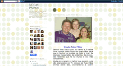 Desktop Screenshot of modaspassos.blogspot.com