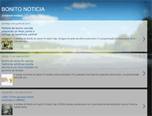 Tablet Screenshot of bonitonoticia.blogspot.com