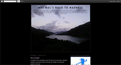 Desktop Screenshot of mrsmacsroadtomadness.blogspot.com