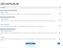 Tablet Screenshot of gozhastaligleri.blogspot.com