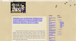 Desktop Screenshot of giskaarindra.blogspot.com