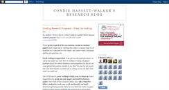 Desktop Screenshot of chassettwalkerresearchblog.blogspot.com