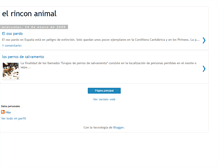 Tablet Screenshot of el-rincon-animal.blogspot.com