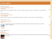 Tablet Screenshot of lanajulana.blogspot.com