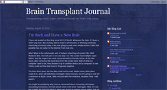 Desktop Screenshot of braintransplantjournal.blogspot.com