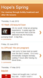 Mobile Screenshot of hopesspring.blogspot.com