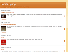 Tablet Screenshot of hopesspring.blogspot.com