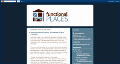 Desktop Screenshot of functionalplaces.blogspot.com