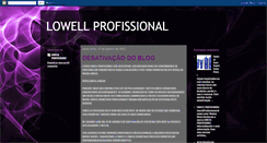 Desktop Screenshot of lowellprofissional.blogspot.com