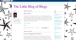 Desktop Screenshot of littleblogofblogs.blogspot.com