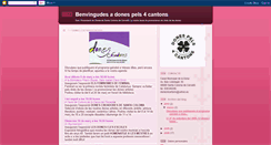 Desktop Screenshot of dones4cantons.blogspot.com