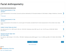 Tablet Screenshot of facialanthropometry.blogspot.com