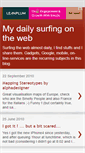 Mobile Screenshot of mydayontheweb.blogspot.com