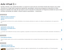 Tablet Screenshot of clasevirtual2.blogspot.com