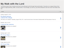 Tablet Screenshot of mywalkwiththelord.blogspot.com