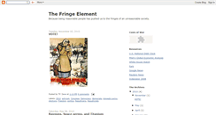 Desktop Screenshot of fringeelement.blogspot.com