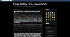 Desktop Screenshot of indianhistorynet.blogspot.com