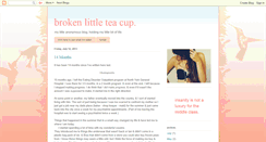 Desktop Screenshot of brokenlittleteacup.blogspot.com