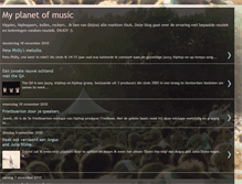Tablet Screenshot of myplanetofmusic.blogspot.com