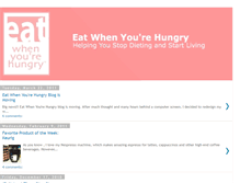 Tablet Screenshot of eatwhenyourehungry.blogspot.com