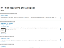 Tablet Screenshot of cheats4cheater.blogspot.com