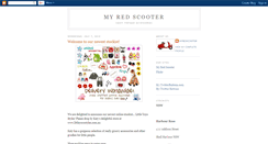 Desktop Screenshot of myredscooter.blogspot.com